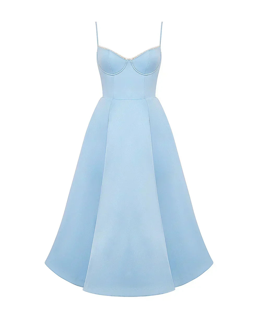 Ausgestelltes Abendkleid