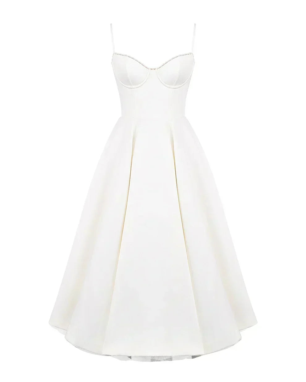 Ausgestelltes Abendkleid